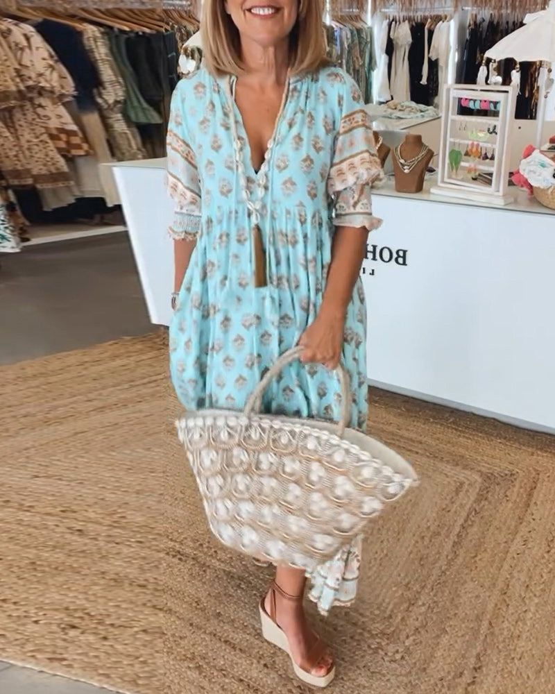 HILEY – Casual Kleid mit Print
